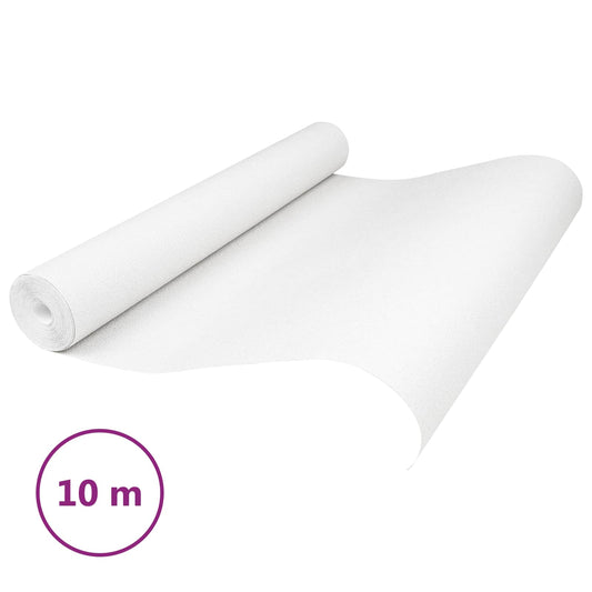 3D Solid Wallpaper Light Beige 10 x 0.53 m Non-Woven Fabric