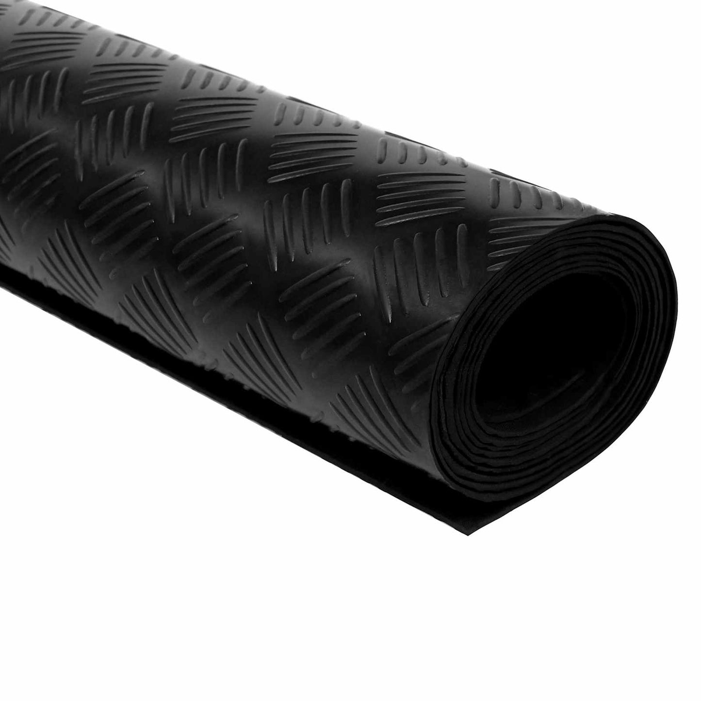 Floor Mat Black 1 x 5 m Rubber