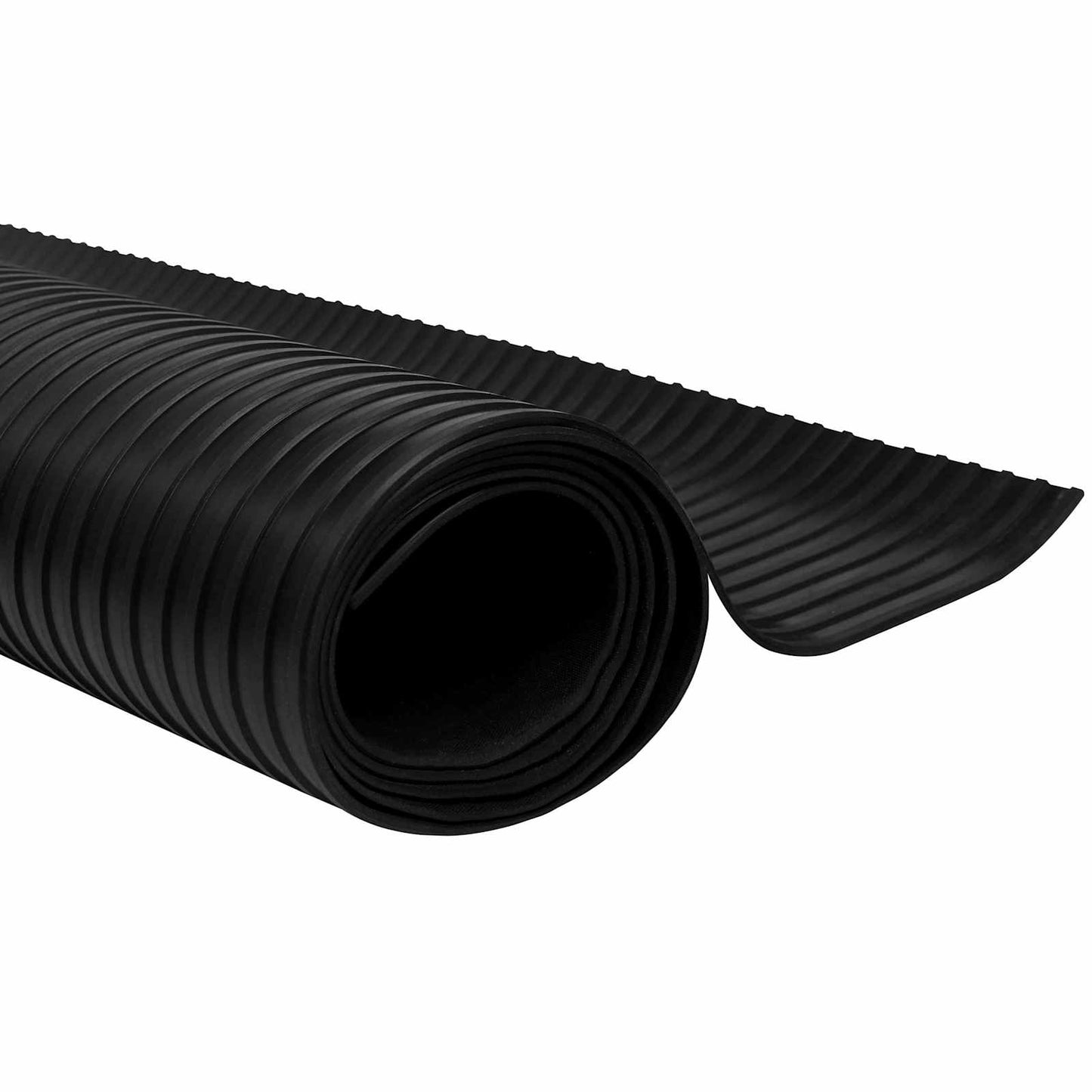 Floor Mat Black 1 x 2 m Rubber