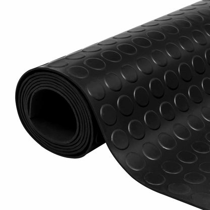Floor Mat Black 1 x 2 m Rubber