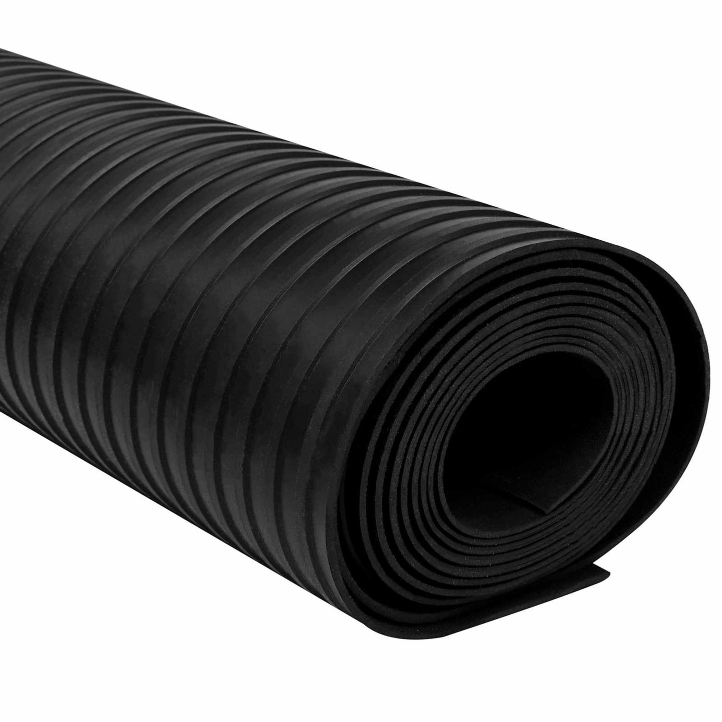 Floor Mat Black 1.5 x 4 m Rubber