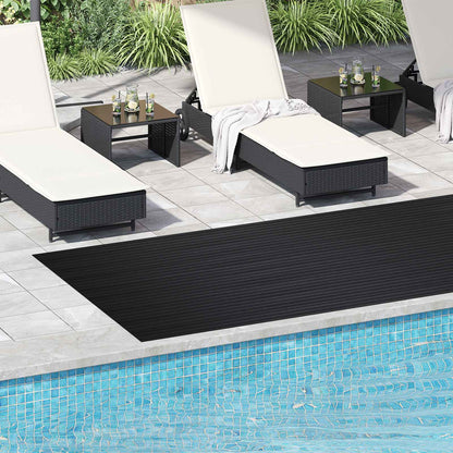 Floor Mat Black 1.5 x 4 m Rubber