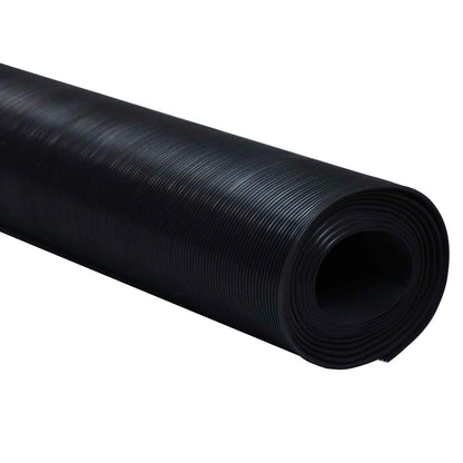 Floor Mat Black 1.5 x 2 m Rubber