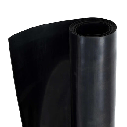 Floor Mat Black 1.2 x 5 m Rubber