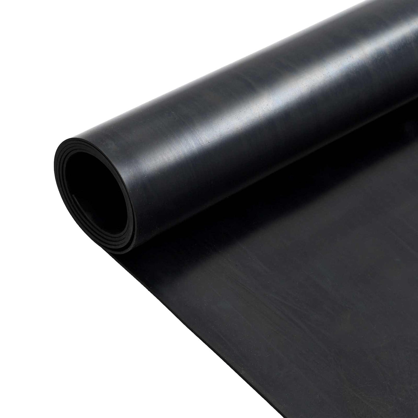 Floor Mat Black 1.2 x 2 m Rubber