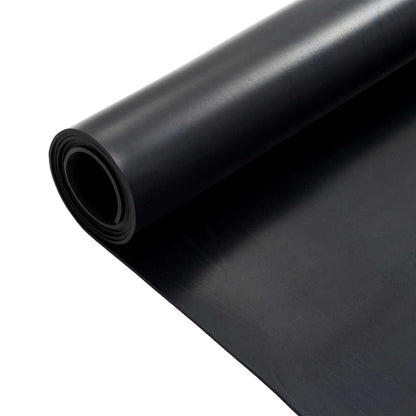 Floor Mat Black 1.2 x 2 m Rubber
