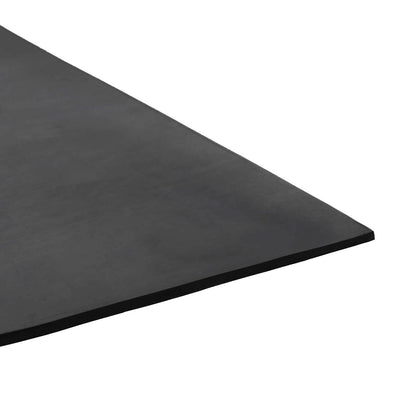 Floor Mat Black 1.2 x 2 m Rubber