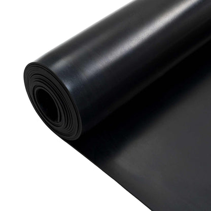 Floor Mat Black 1.2 x 5 m Rubber