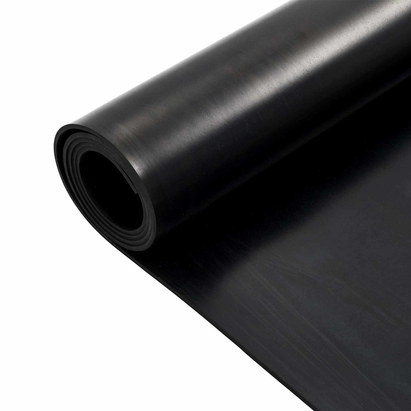 Floor Mat Black 1.2 x 2 m Rubber