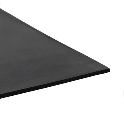 Floor Mat Black 1.2 x 2 m Rubber