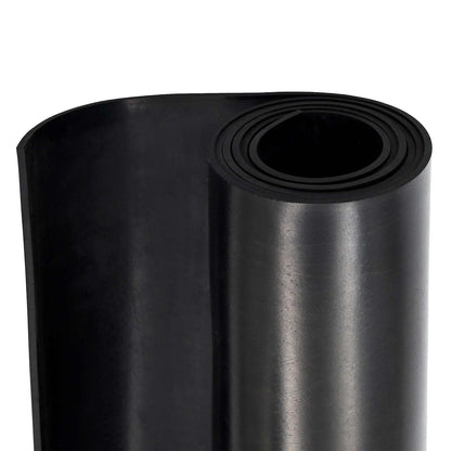 Floor Mat Black 1.2 x 2 m Rubber
