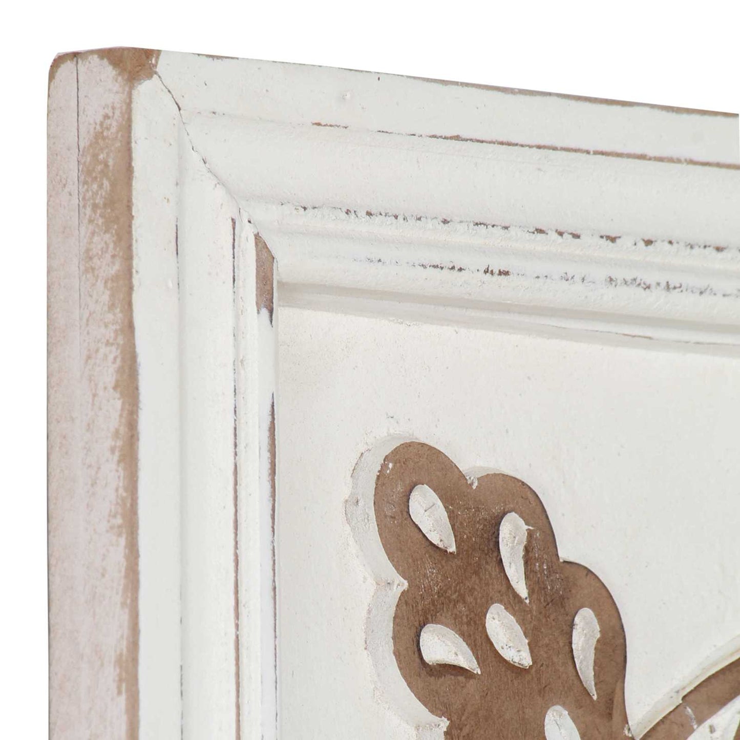 Art Decor 2 pcs Brown and White 40 x 40 x 1.5 cm