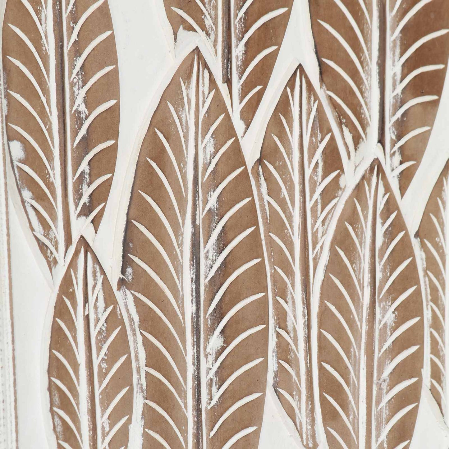 Art Decor 3 pcs Brown and White 40 x 40 x 1.5 cm