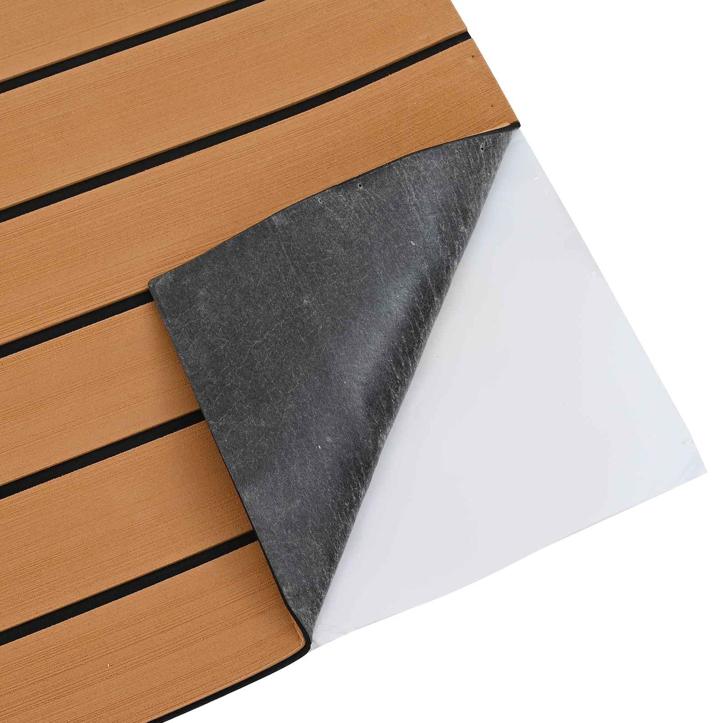 Boat Mat Brown and Black 240 x 90 cm EVA