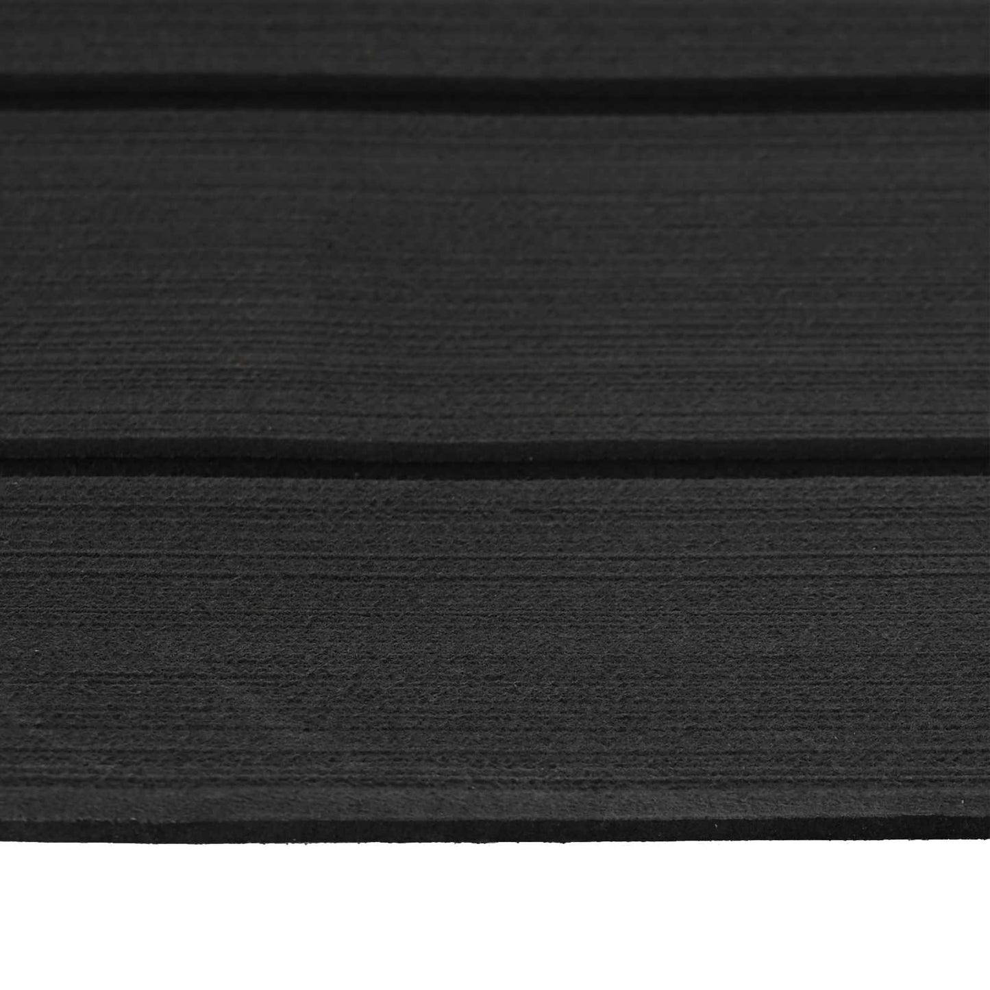 Boat Mat Striped Dark Grey and Black 240 x 90 cm EVA