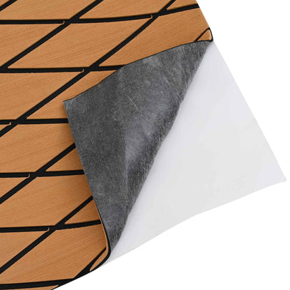 Boat Mat Striped Brown and Black 190 x 70 cm EVA