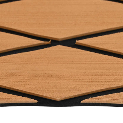 Boat Mat Striped Brown and Black 190 x 70 cm EVA