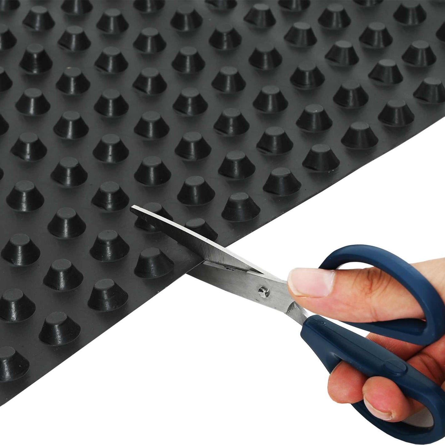 Dimpled Drainage Sheet Black 0.5 x 10 m HDPE