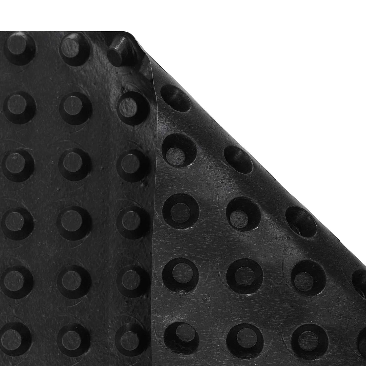 Dimpled Drainage Sheet Black 1 x 10 m HDPE
