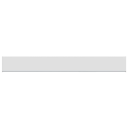Window Sill White 100 x 10 x 4.5 cm PVC