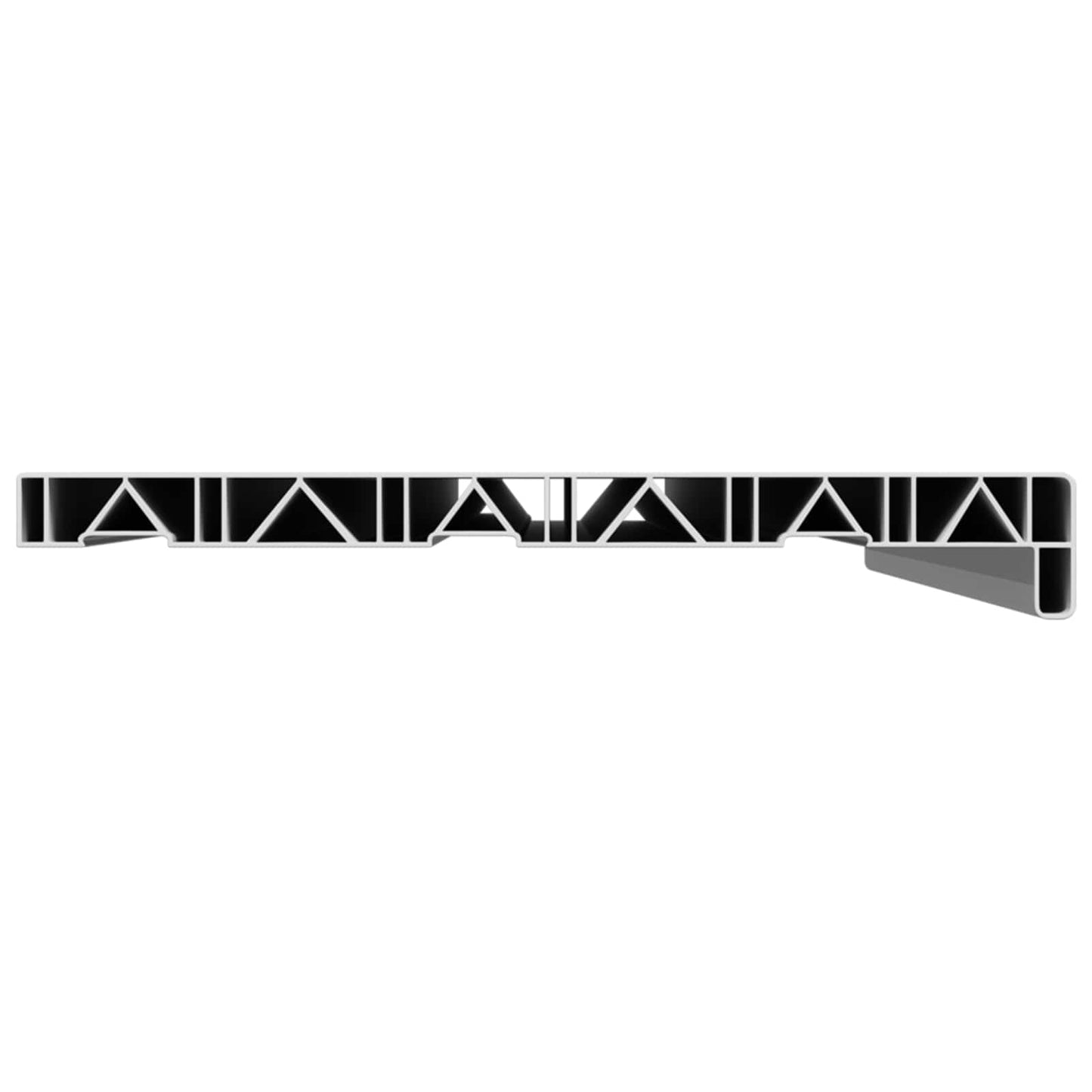 Window Sill White 60 x 30 x 4.5 cm PVC
