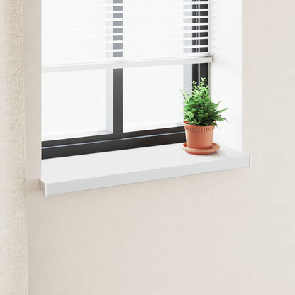 Window Sill White 100 x 30 x 4.5 cm PVC