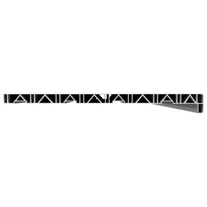 Window Sill White 120 x 45 x 4.5 cm PVC