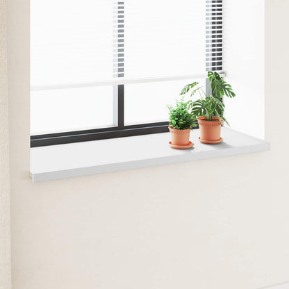 Window Sill White 140 x 50 x 4.5 cm PVC