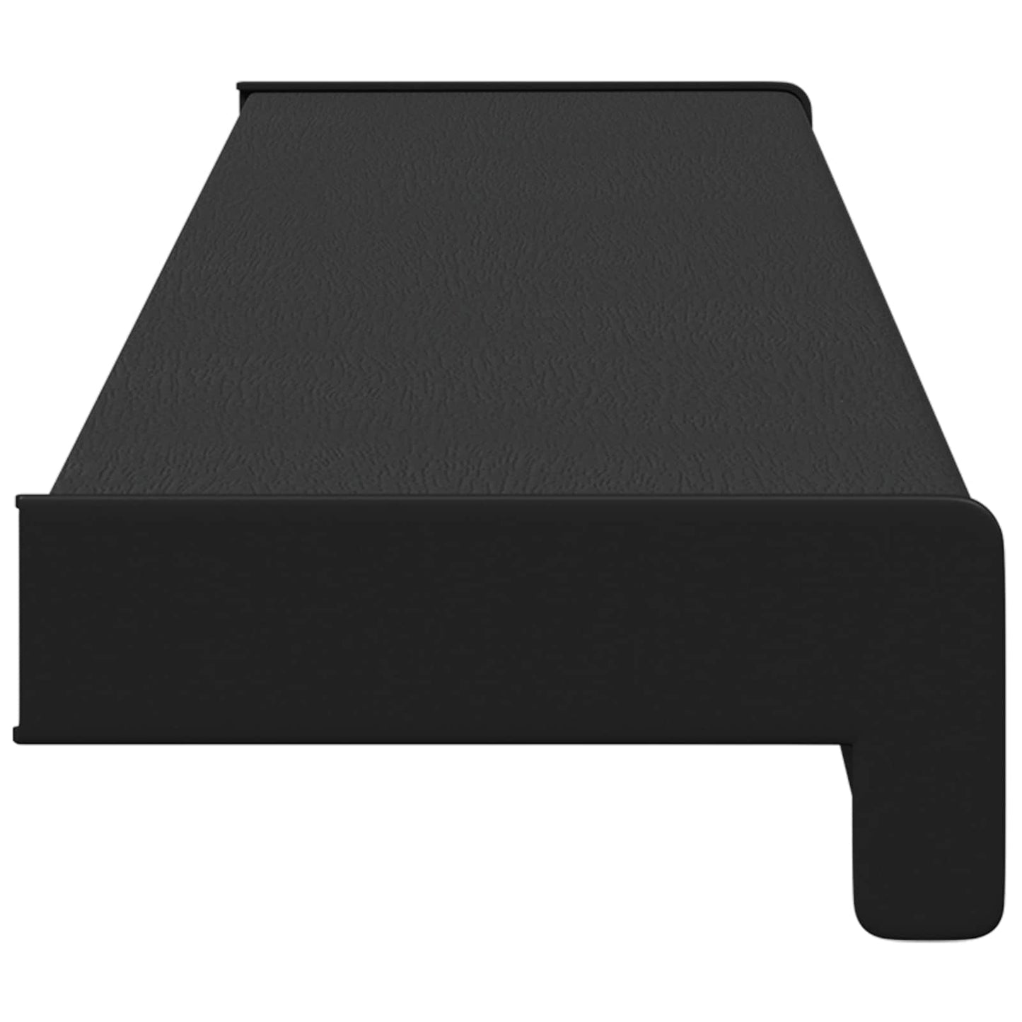 Window Sill Black with wood grain 80 x 10 x 4.5 cm PVC