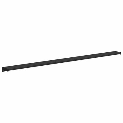 Window Sill Black with wood grain 120 x 15 x 4.5 cm PVC