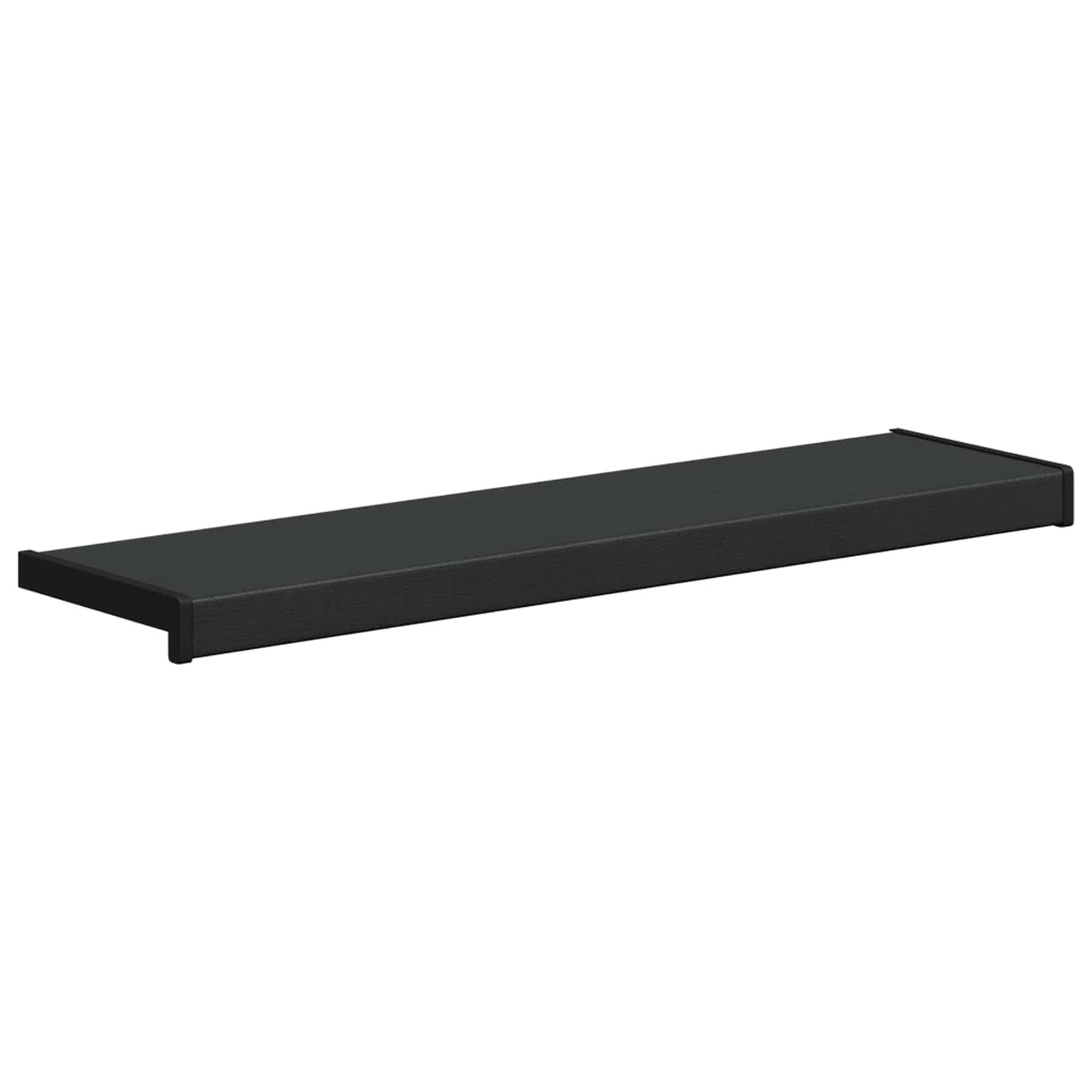 Window Sill Black with wood grain 100 x 20 x 4.5 cm PVC