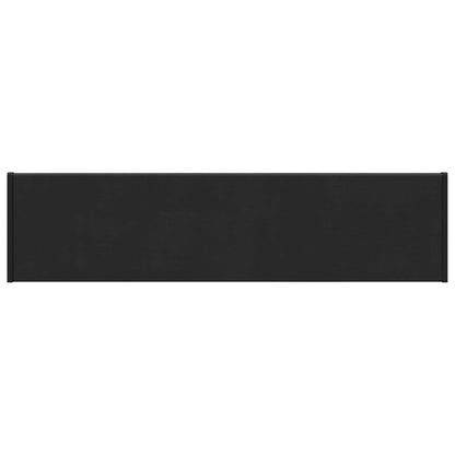 Window Sill Black with wood grain 100 x 25 x 4.5 cm PVC
