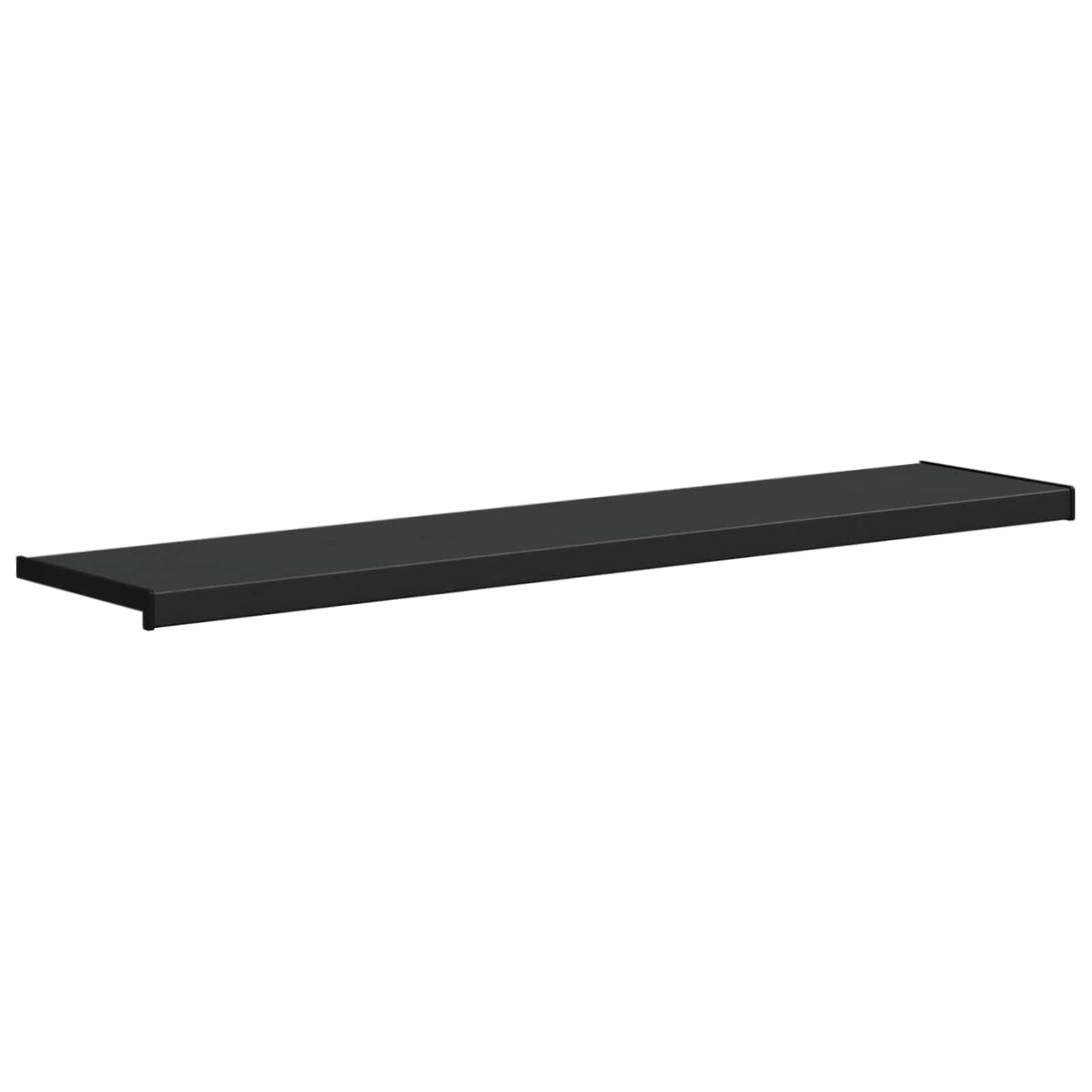 Window Sill Black with wood grain 140 x 35 x 4.5 cm PVC