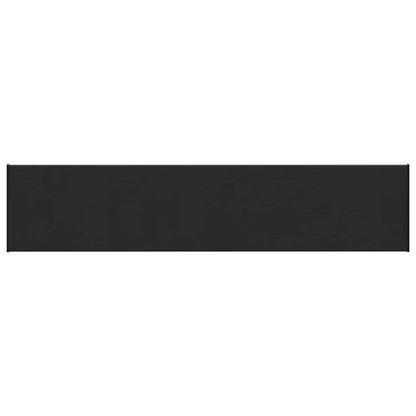 Window Sill Black with wood grain 160 x 35 x 4.5 cm PVC