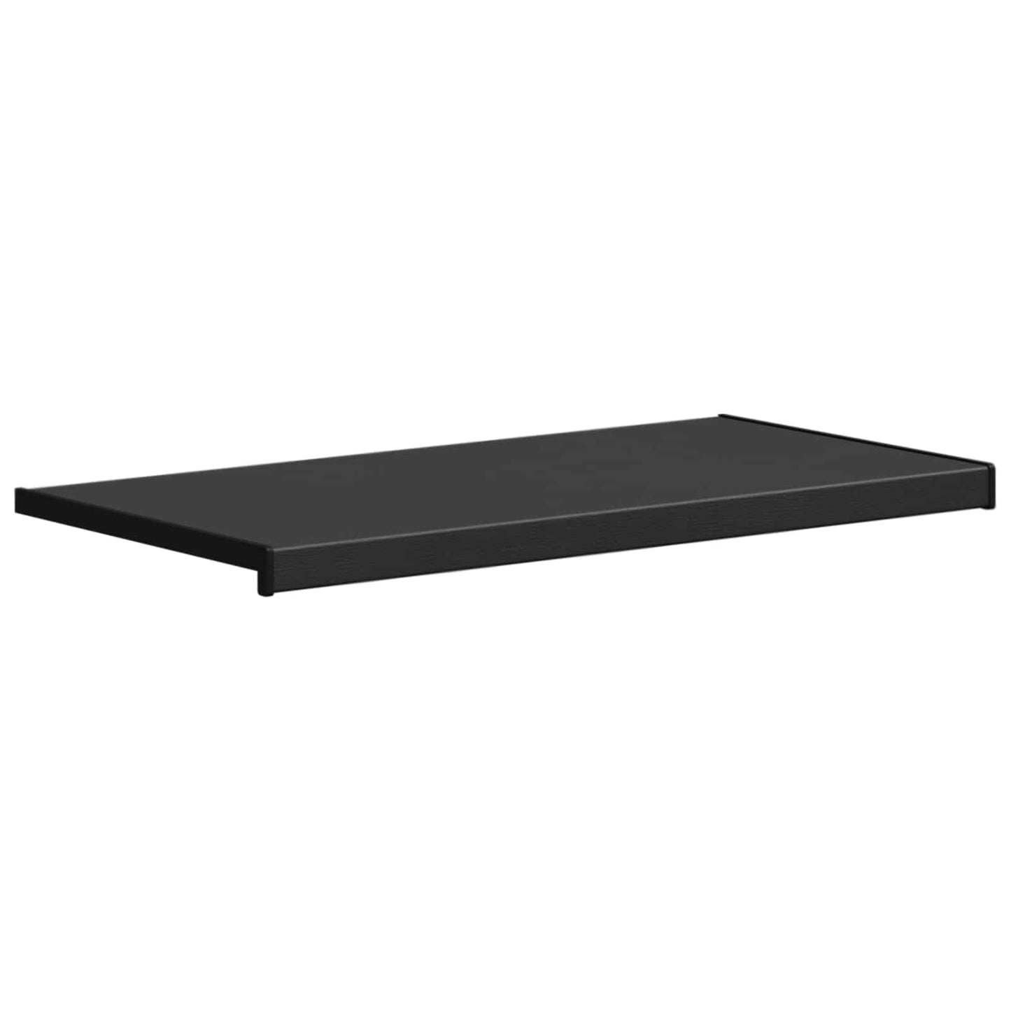 Window Sill Black with wood grain 100 x 40 x 4.5 cm PVC