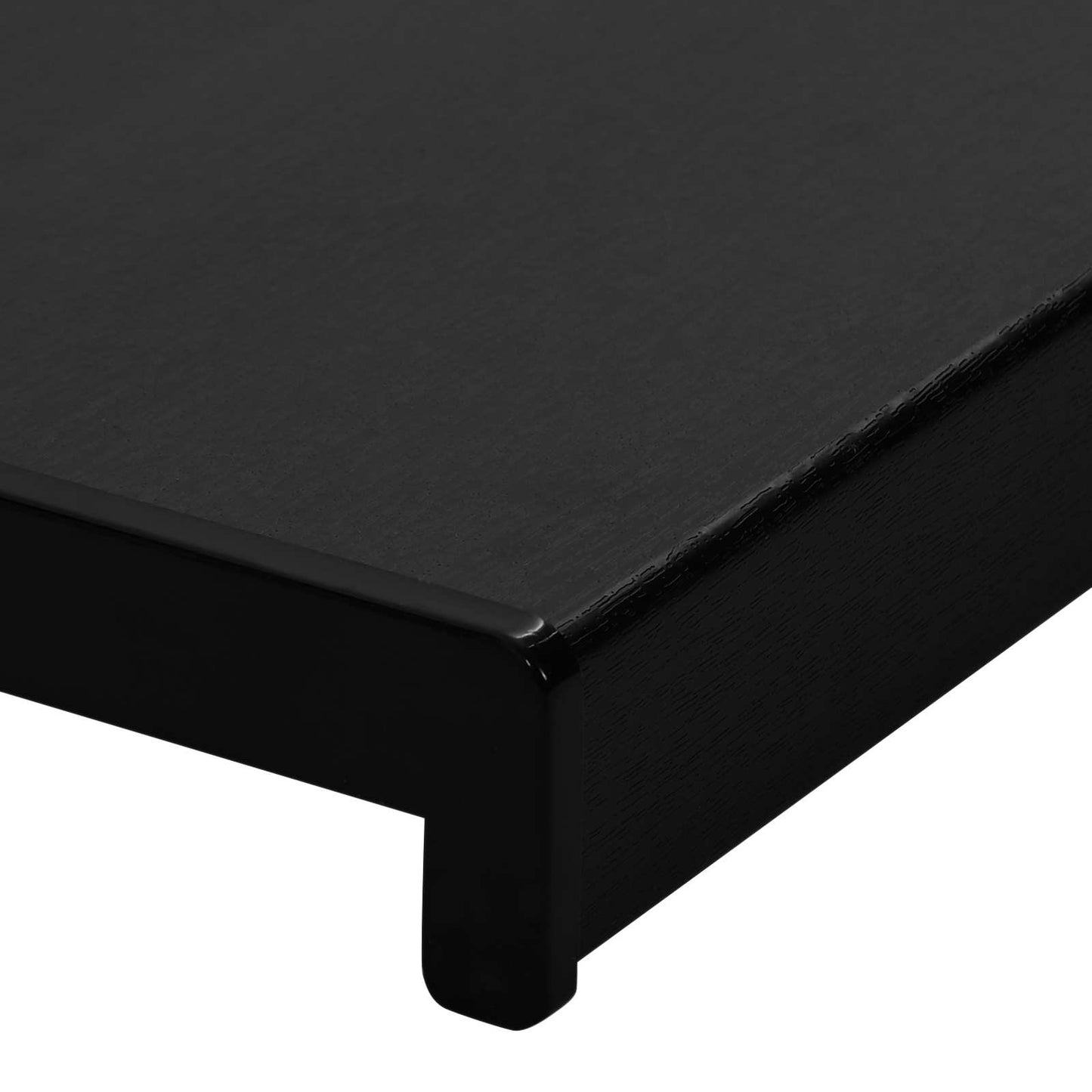 Window Sill Black with wood grain 160 x 40 x 4.5 cm PVC