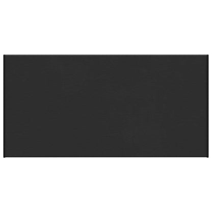 Window Sill Black with wood grain 80 x 45 x 4.5 cm PVC