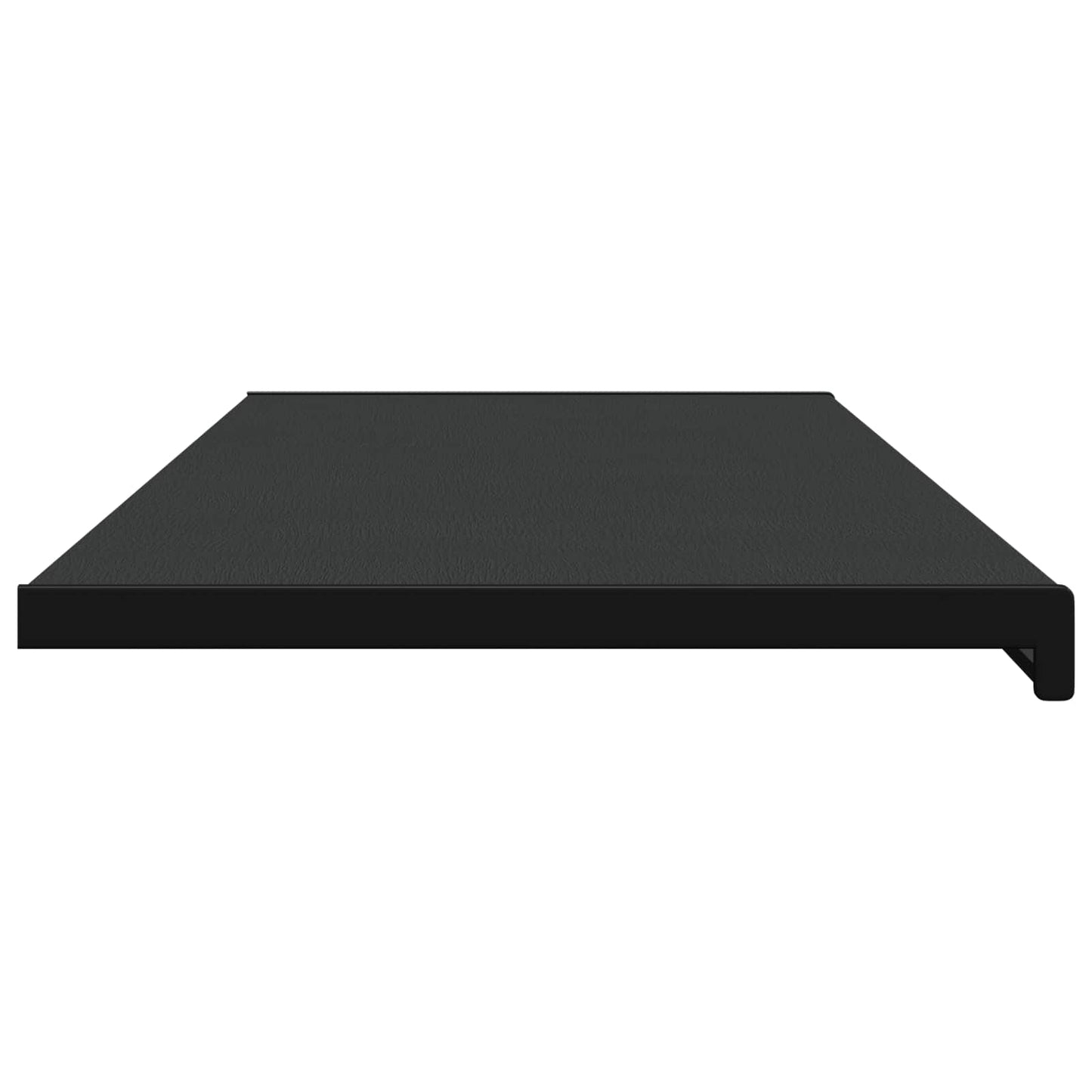 Window Sill Black with wood grain 120 x 45 x 4.5 cm PVC