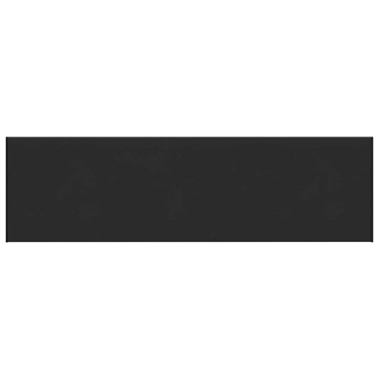 Window Sill Black with wood grain 140 x 45 x 4.5 cm PVC