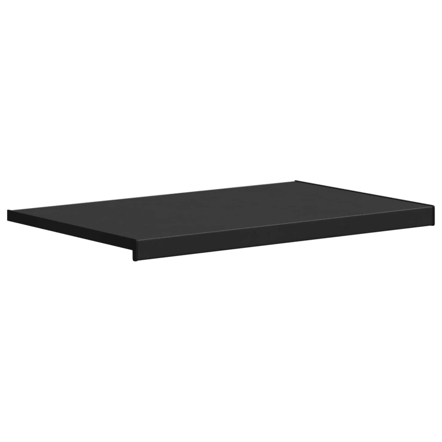 Window Sill Black with wood grain 60 x 50 x 4.5 cm PVC