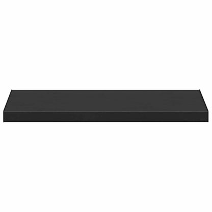 Window Sill Black with wood grain 100 x 50 x 4.5 cm PVC