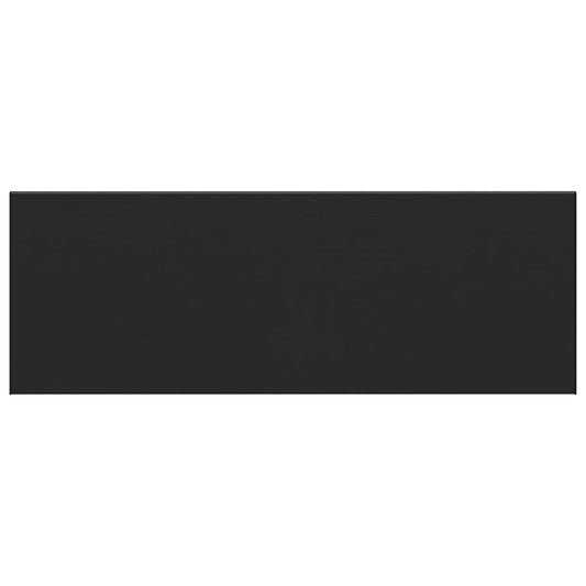 Window Sill Black with wood grain 120 x 50 x 4.5 cm PVC