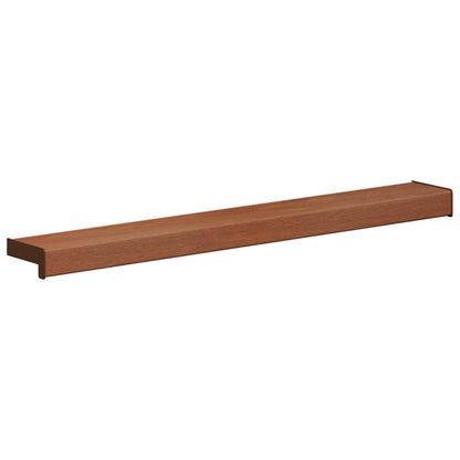 Window Sill Brown wood 80 x 10 x 4.5 cm PVC