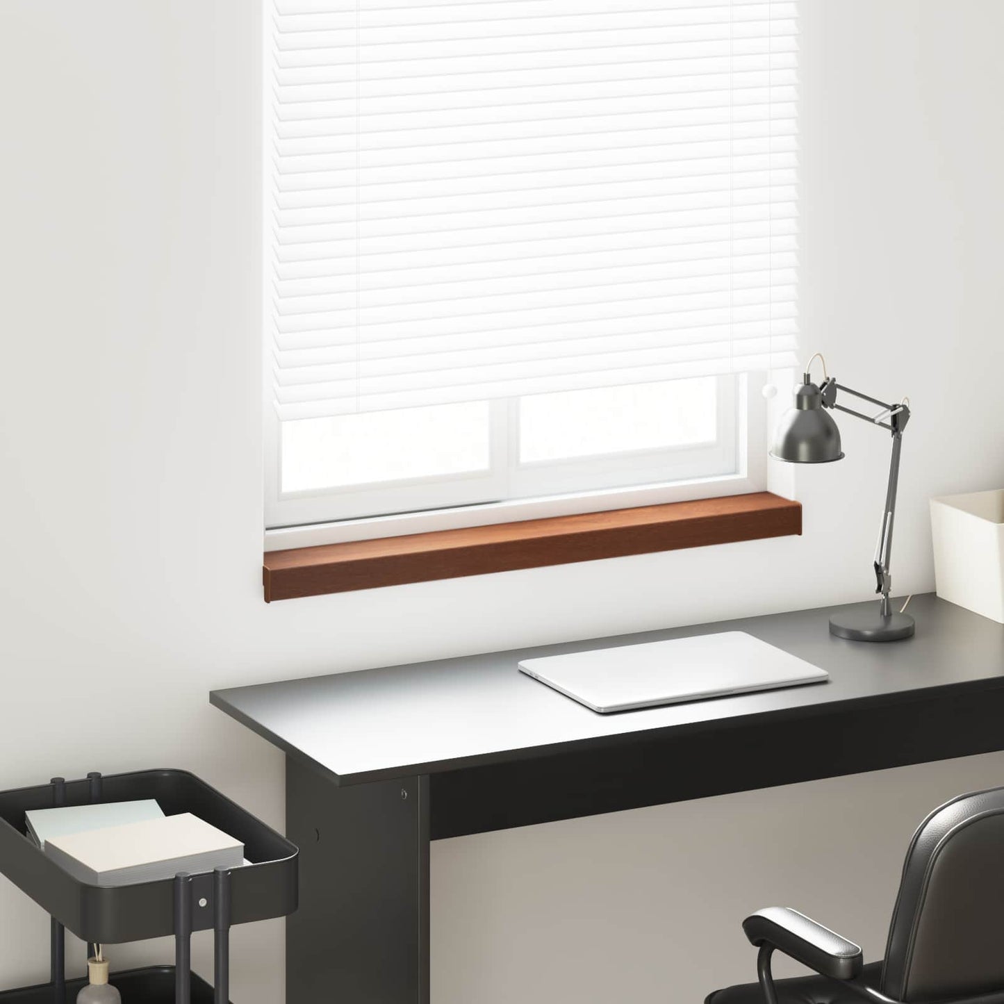 Window Sill Brown wood 100 x 10 x 4.5 cm PVC