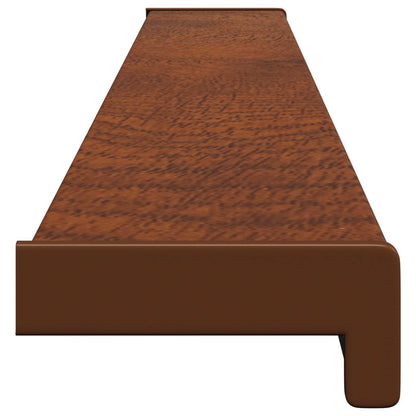Window Sill Brown wood 120 x 10 x 4.5 cm PVC