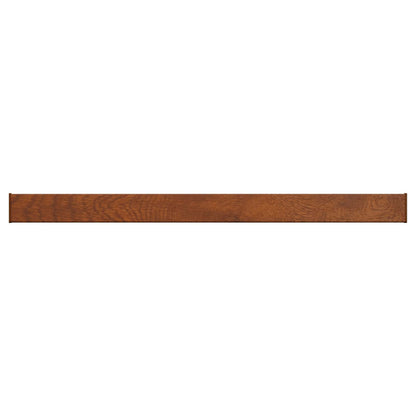 Window Sill Brown wood 140 x 10 x 4.5 cm PVC