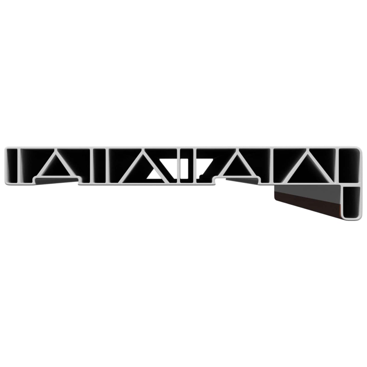 Window Sill Brown wood 80 x 20 x 4.5 cm PVC