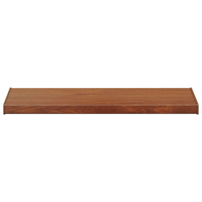 Window Sill Brown wood 60 x 40 x 4.5 cm PVC