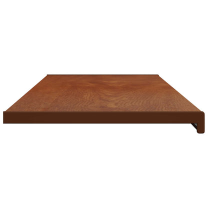 Window Sill Brown wood 160 x 40 x 4.5 cm PVC