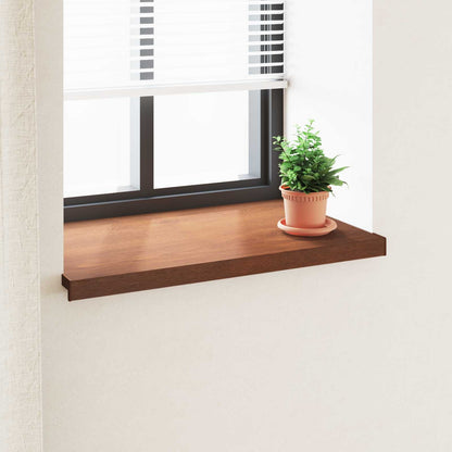 Window Sill Brown wood 60 x 50 x 4.5 cm PVC